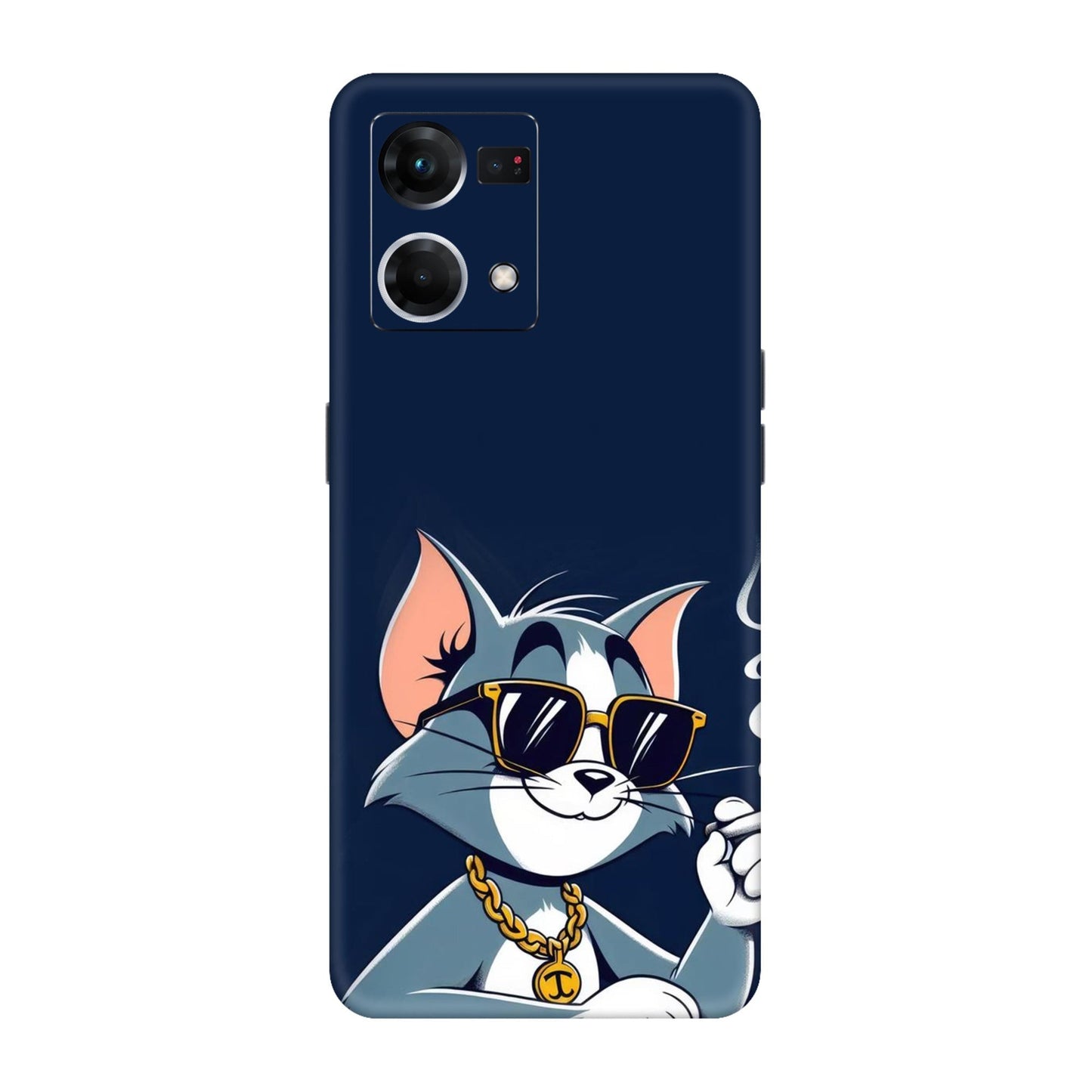Tom the Boss Cat Mobile Skin For Oppo F21s Pro