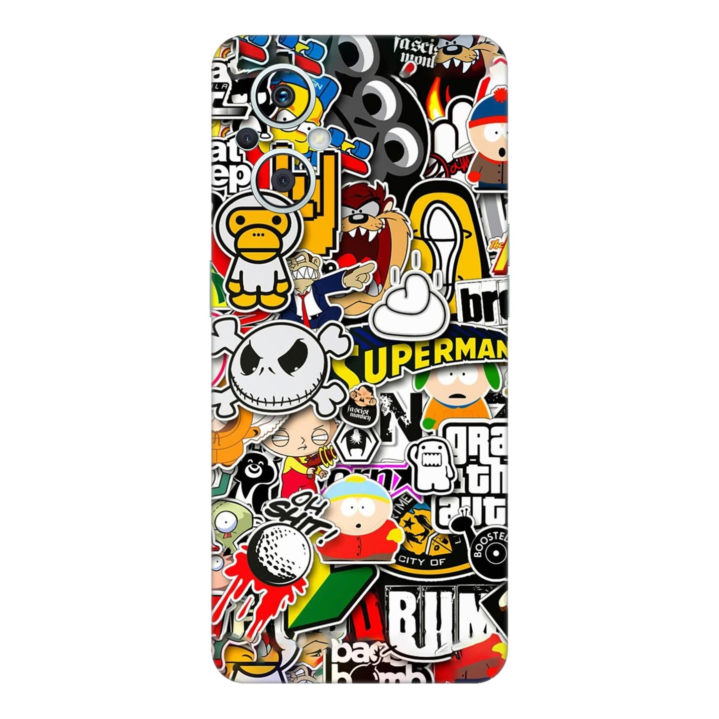 Sukuna Tongue Out Energy Mobile Skin For Oppo F21s Pro 5G