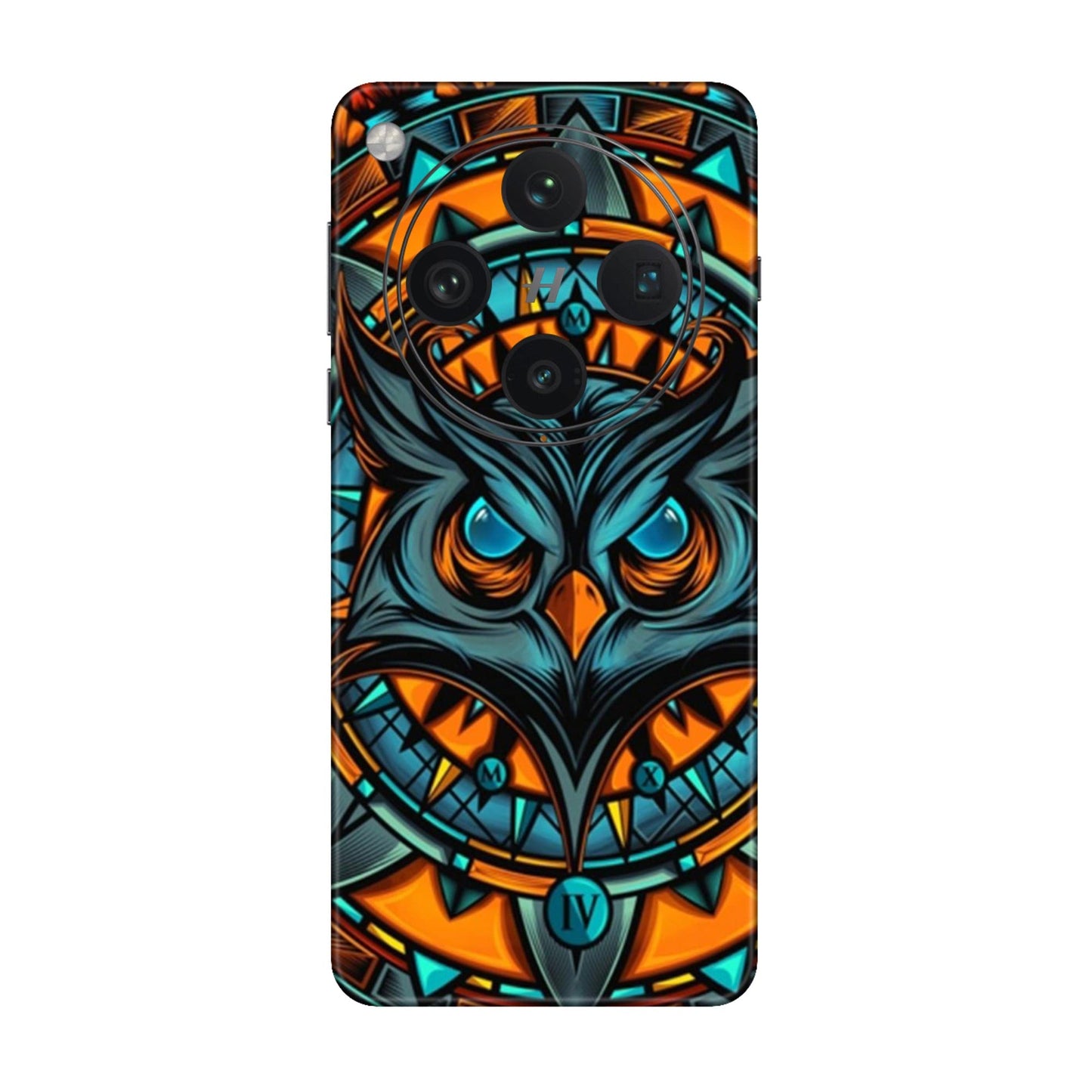 Spirit Owl Mandala Mobile Skin For Oppo Find X8 Pro 5G