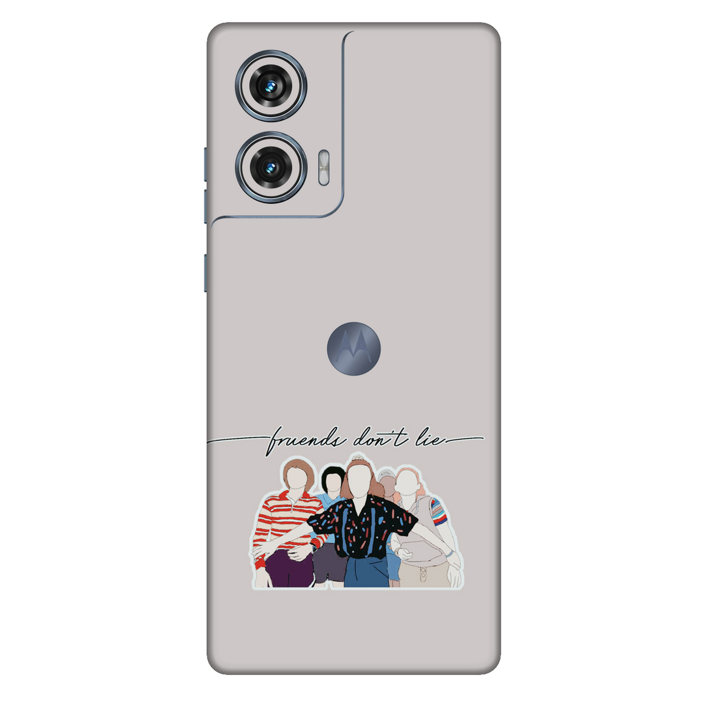 Friends Dont Lie Mobile Skin For Motorola Edge 50 Fusion