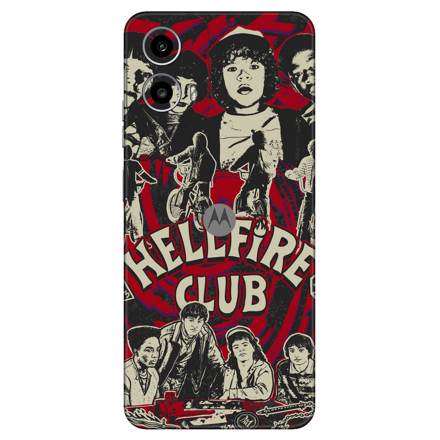 Hellfire Club Mobile Skin For Motorola G34