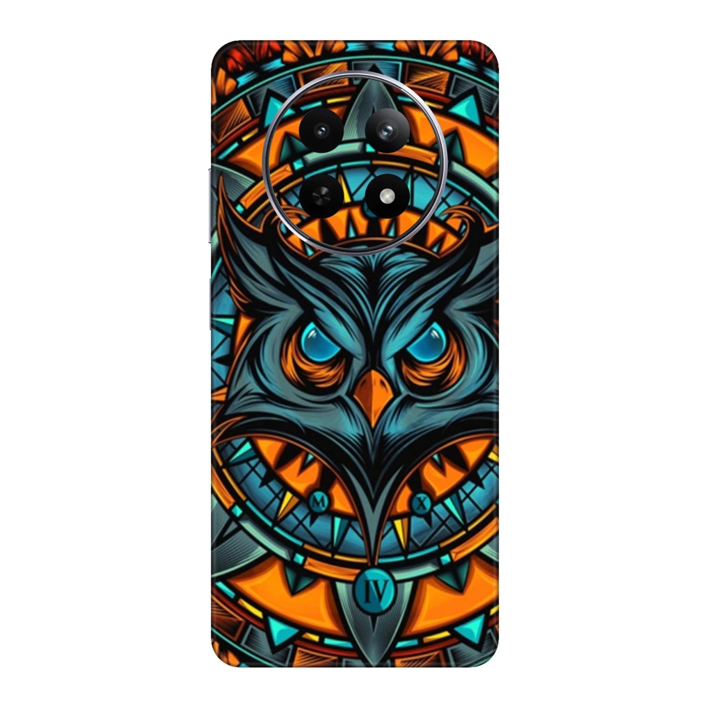 Spirit Owl Mandala Mobile Skin For Realme Narzo 70x 5g