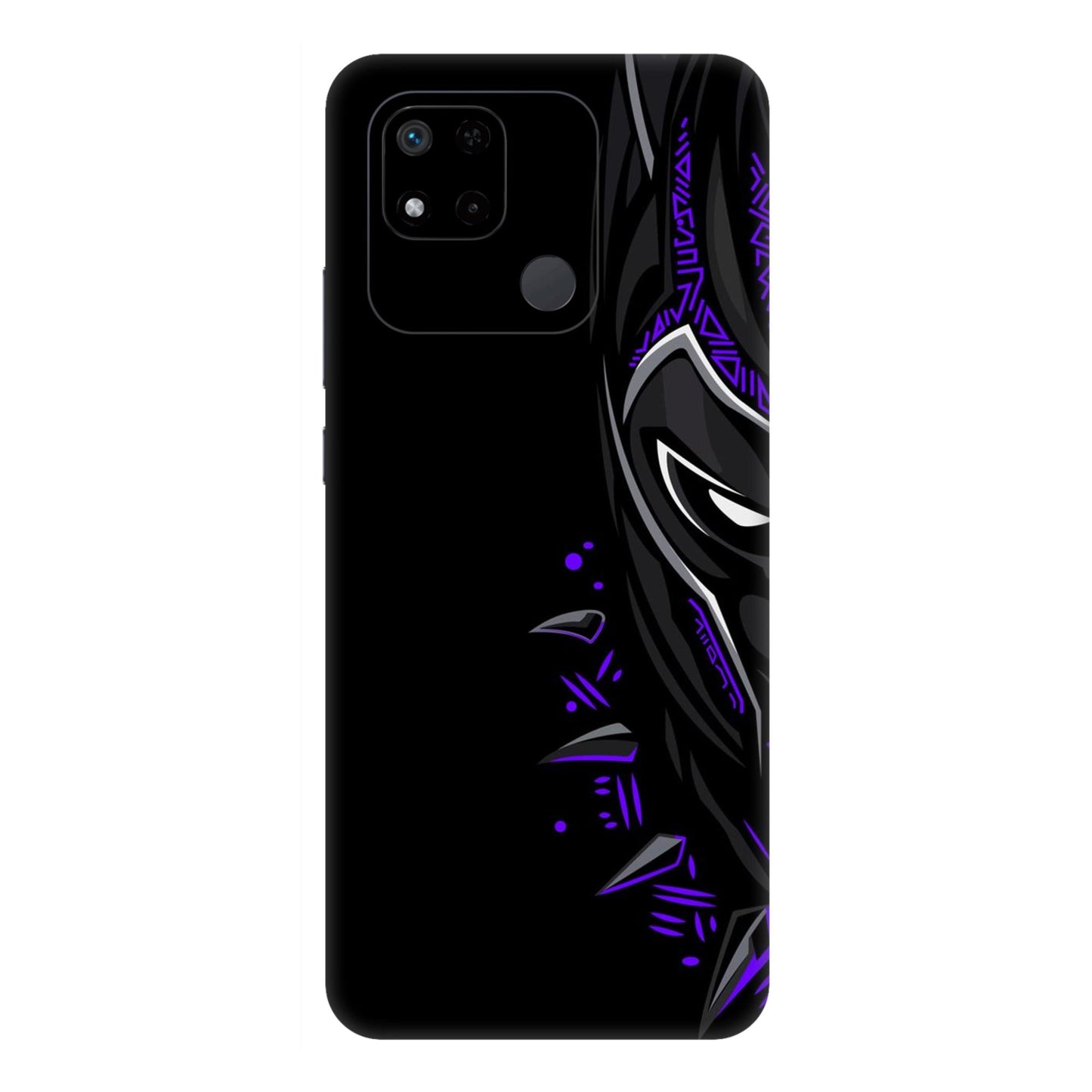 Neon Vibe Cat Mobile Skin For Redmi 10A