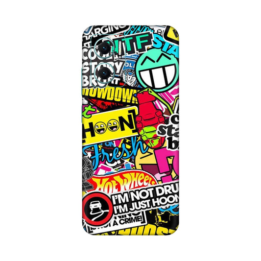 Hoonigan Sticker Bomb Mobile Skin For Redmi 11 Prime 5g