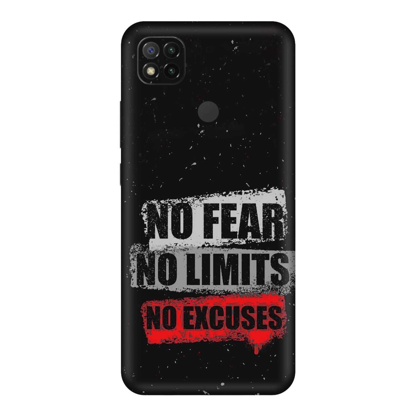 No Fear No Limits Mobile Skin For Redmi 9 Activ