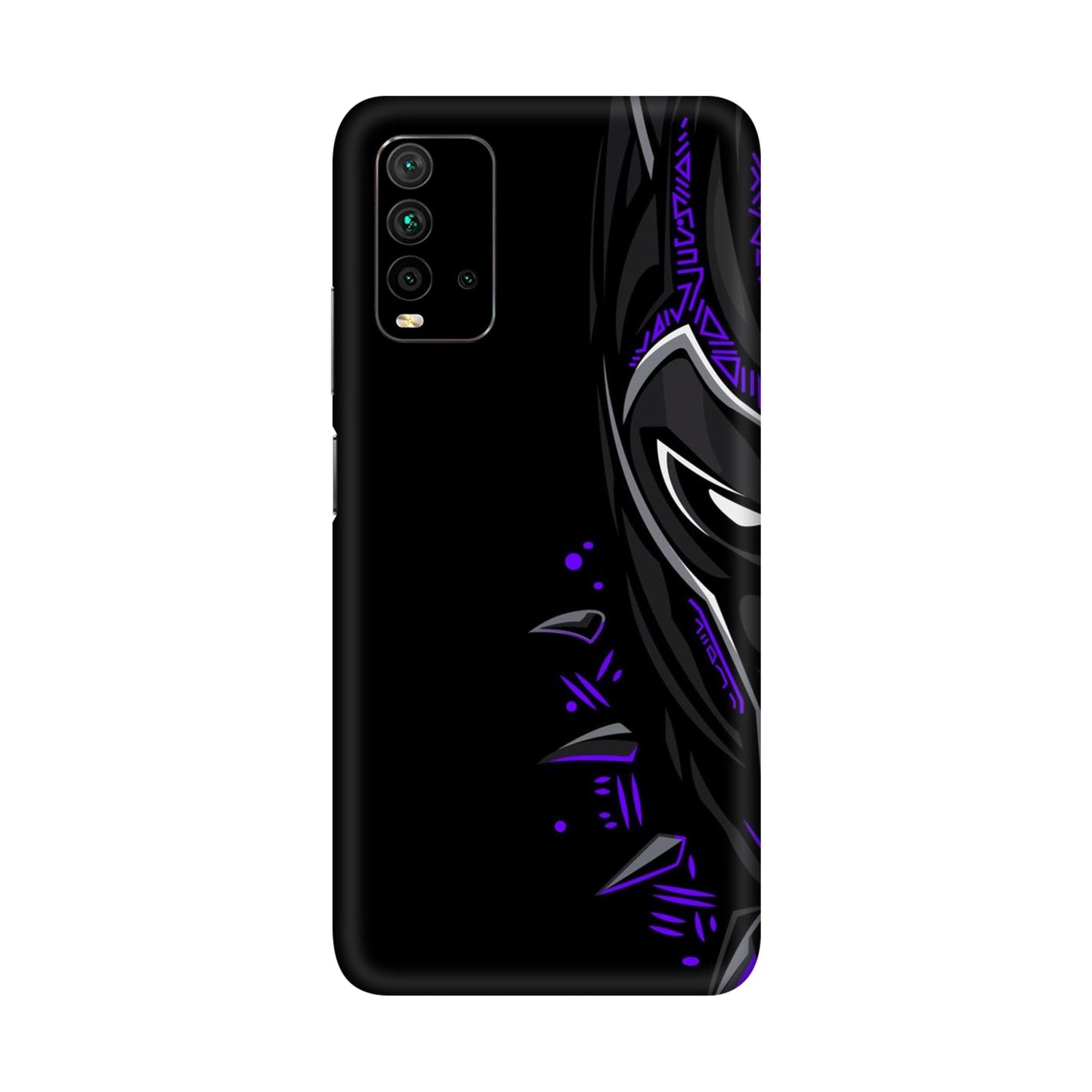 Neon Vibe Cat Mobile Skin For Redmi 9 Power
