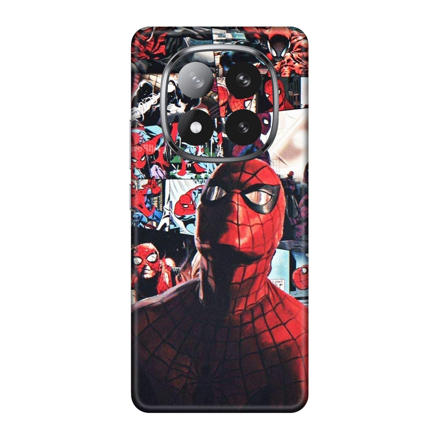 Vintage Spider Man Collage Mobile Skin For Redmi Note 14 Pro Plus 5g