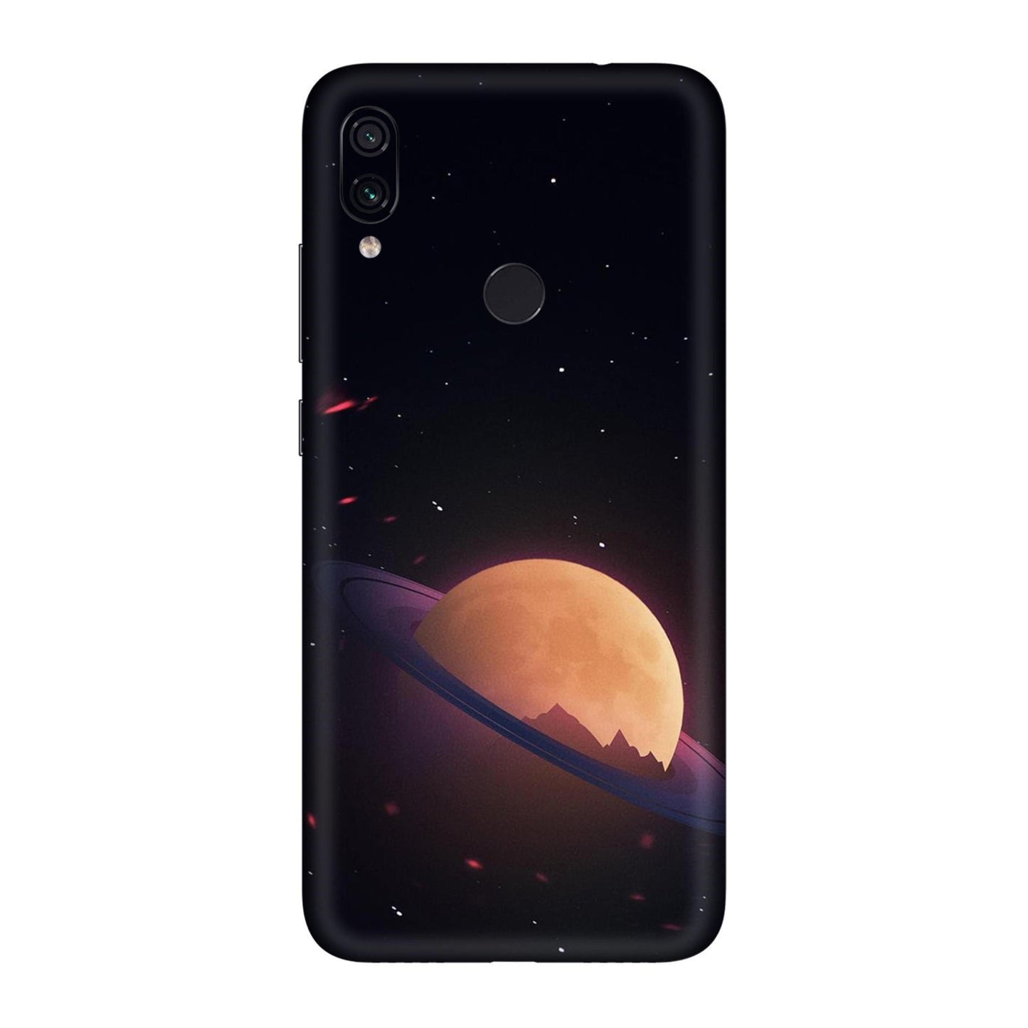Ethereal Sunset Ring Mobile Skin For Redmi Note 7