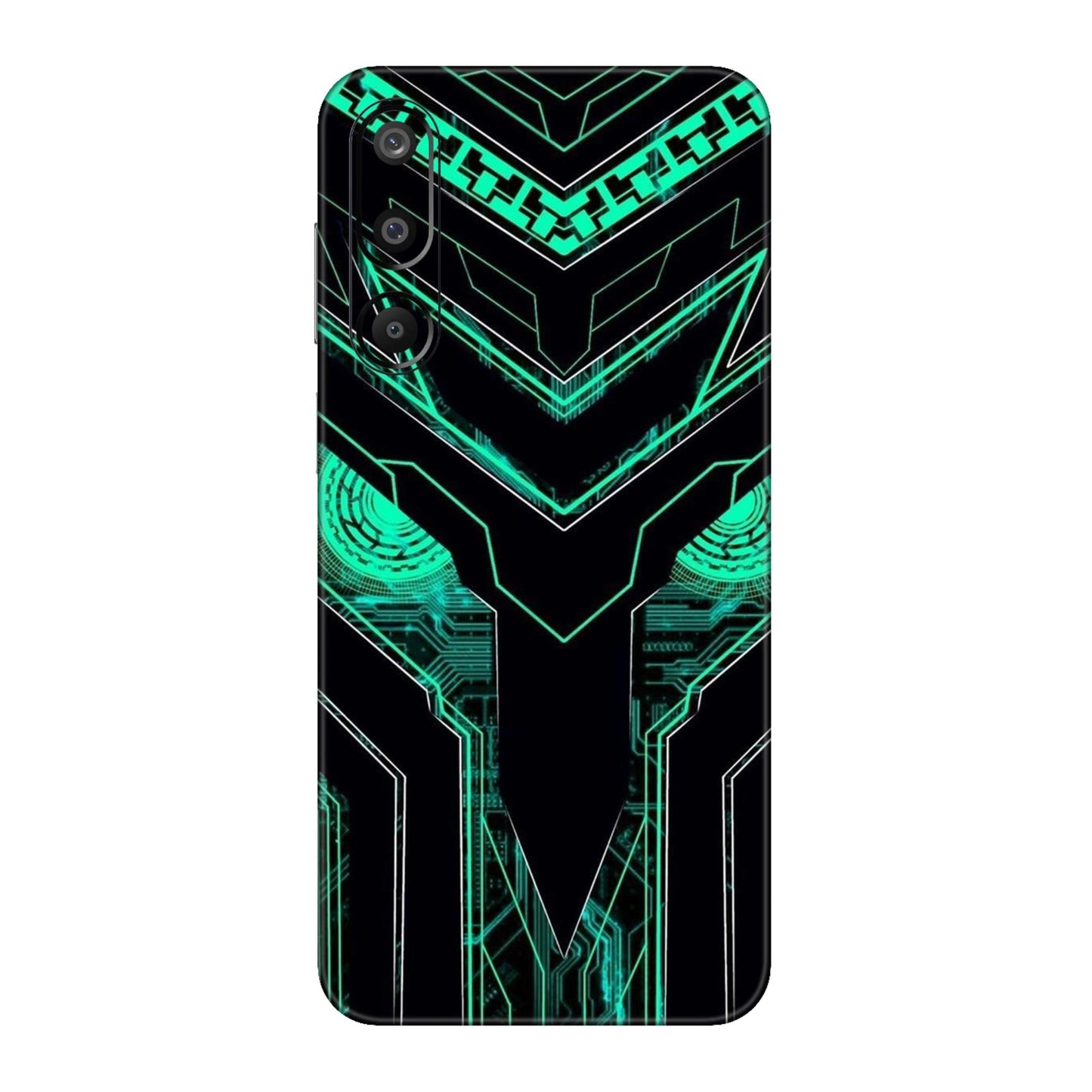 Neon Circuit Predator Mobile Skin For Samsung Galaxy F16 5g