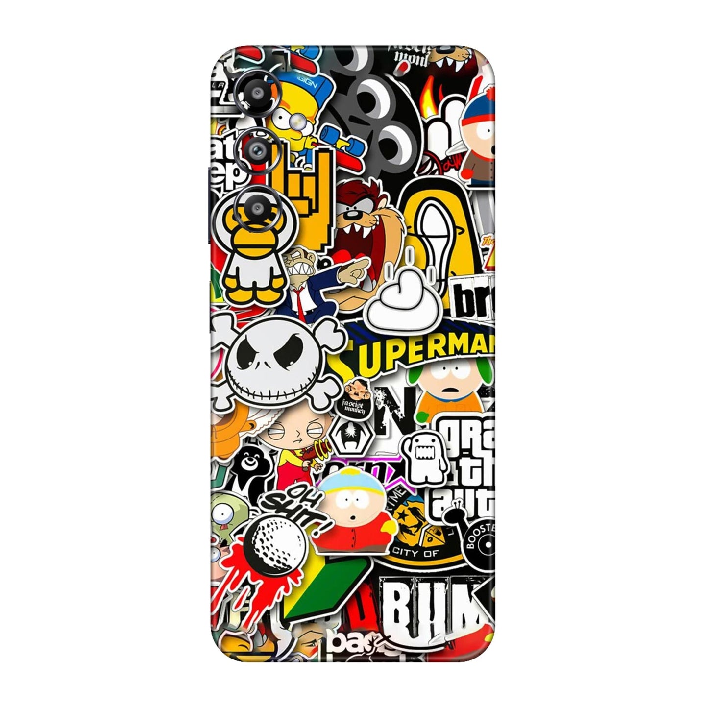 Sukuna Tongue Out Energy Mobile Skin For Samsung Galaxy M14 4g