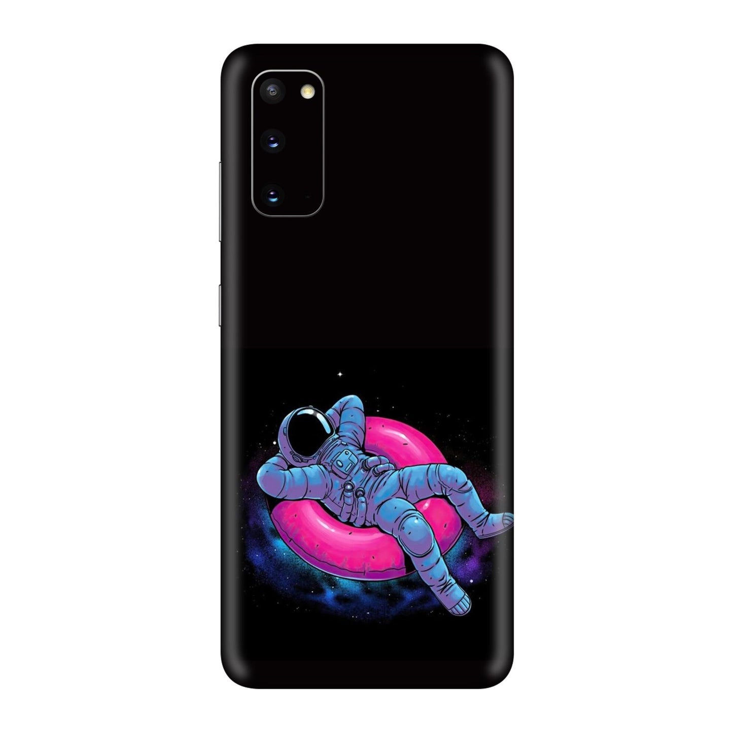 Cosmic Inner Tube Chill Mobile Skin For Samsung Galaxy S20