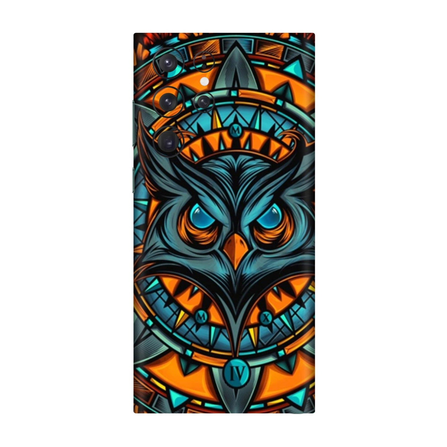 Spirit Owl Mandala Mobile Skin For Samsung Galaxy S22 Ultra