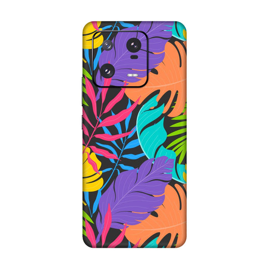 Neon Jungle Leaves Mobile Skin For Xiaomi 13 Pro 5g
