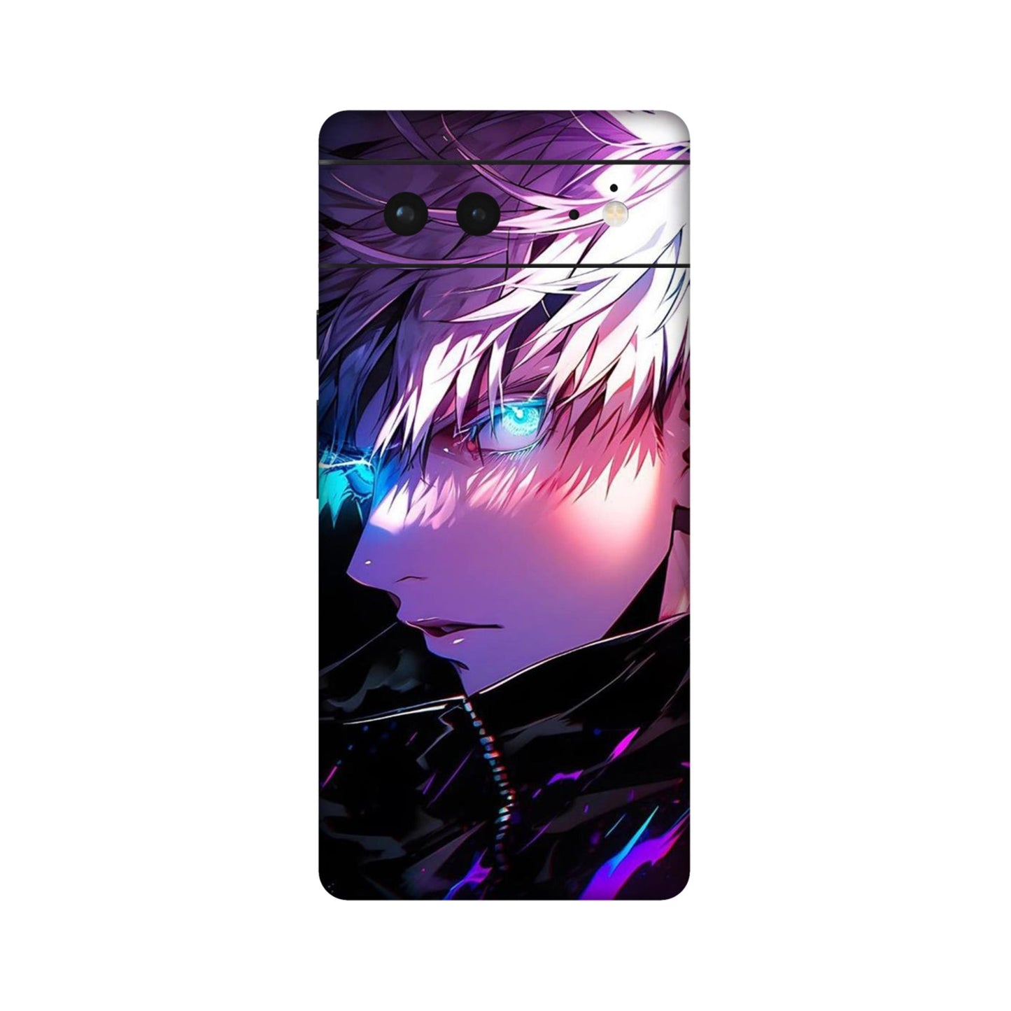 Neon Gaz Anime Power Surge Mobile Skin For Google Pixel 6
