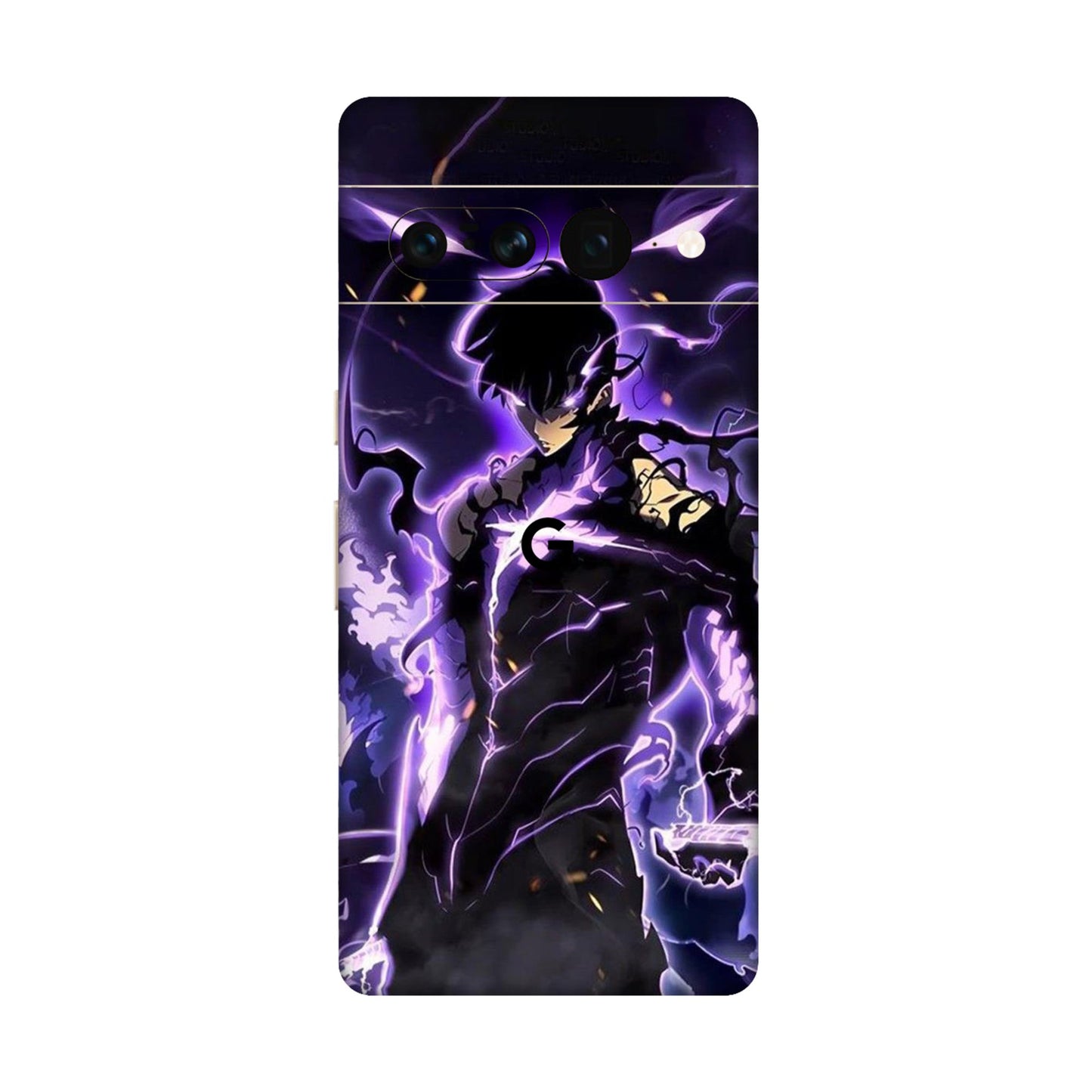 Solo Leveling Shadow Monarch Rise Mobile Skin For Google Pixel 7 Pro