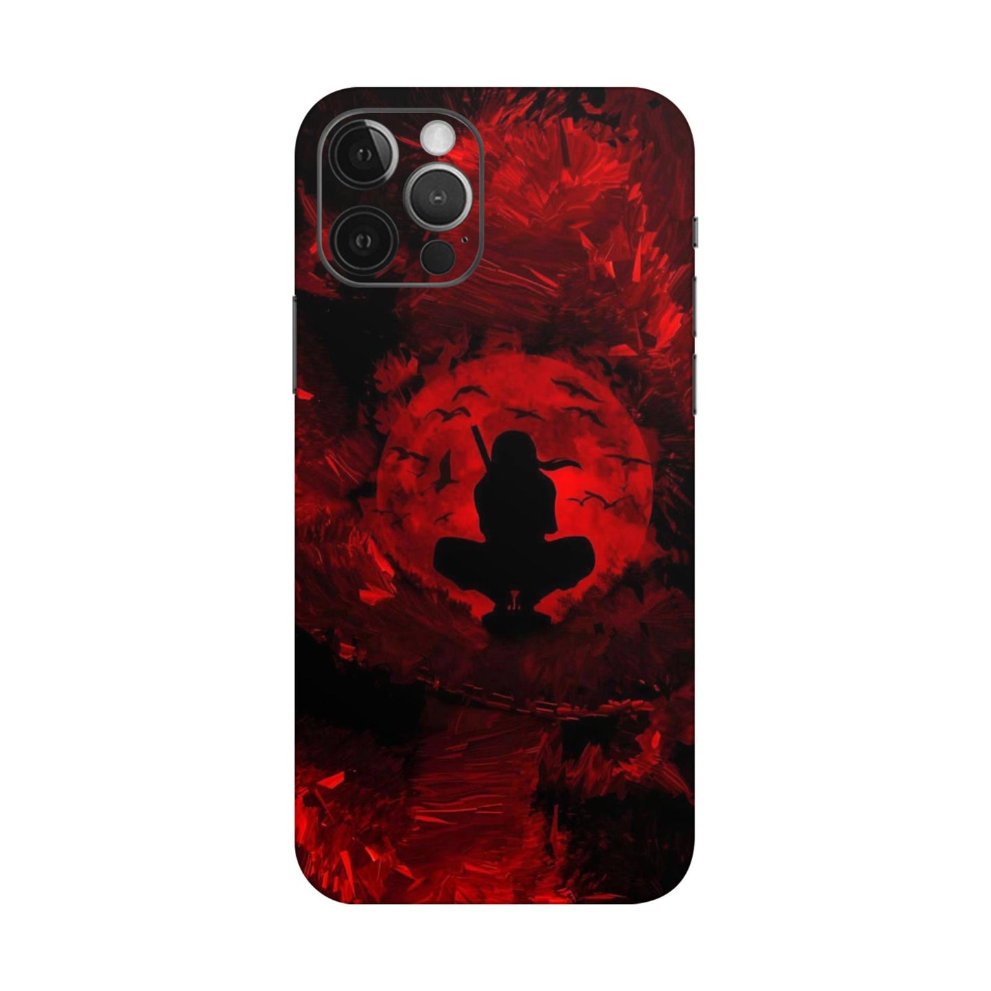 Blood Moon Itachi Sharingan Edition Mobile Skin For iPhone 12 Pro Max