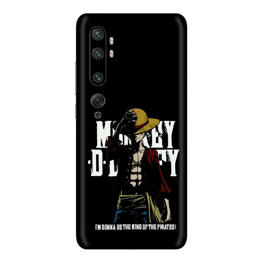 Luffy Pirate King Ambition Mobile Skin For Mi Note 10