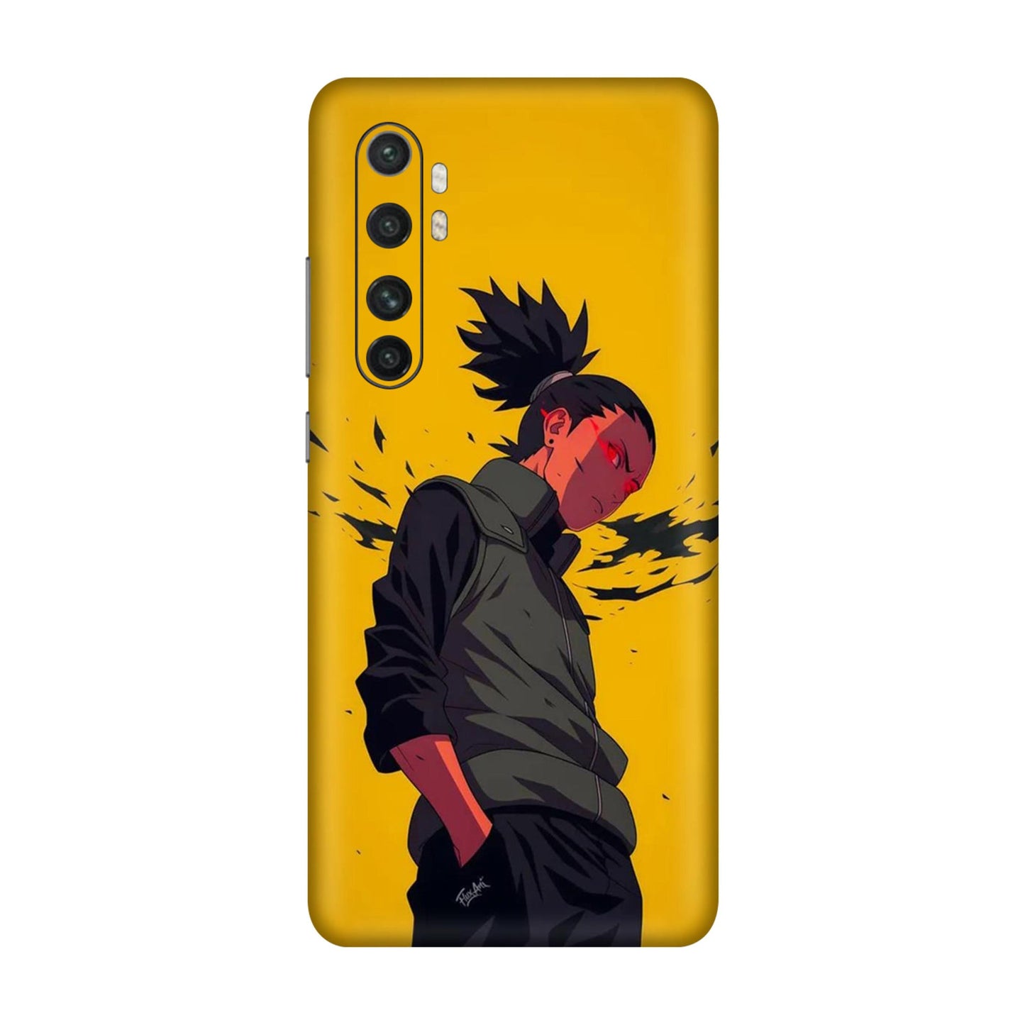 Shadow Master Shikamaru Mobile Skin For Mi Note 10 Lite