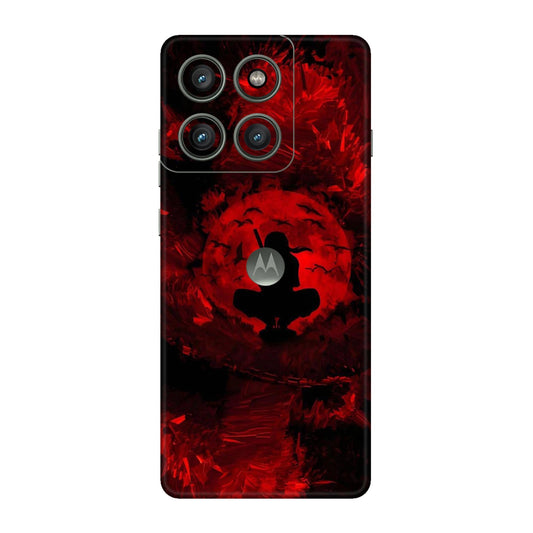 Blood Moon Itachi Sharingan Edition Mobile Skin For Motorola Edge 60 Pro 5G