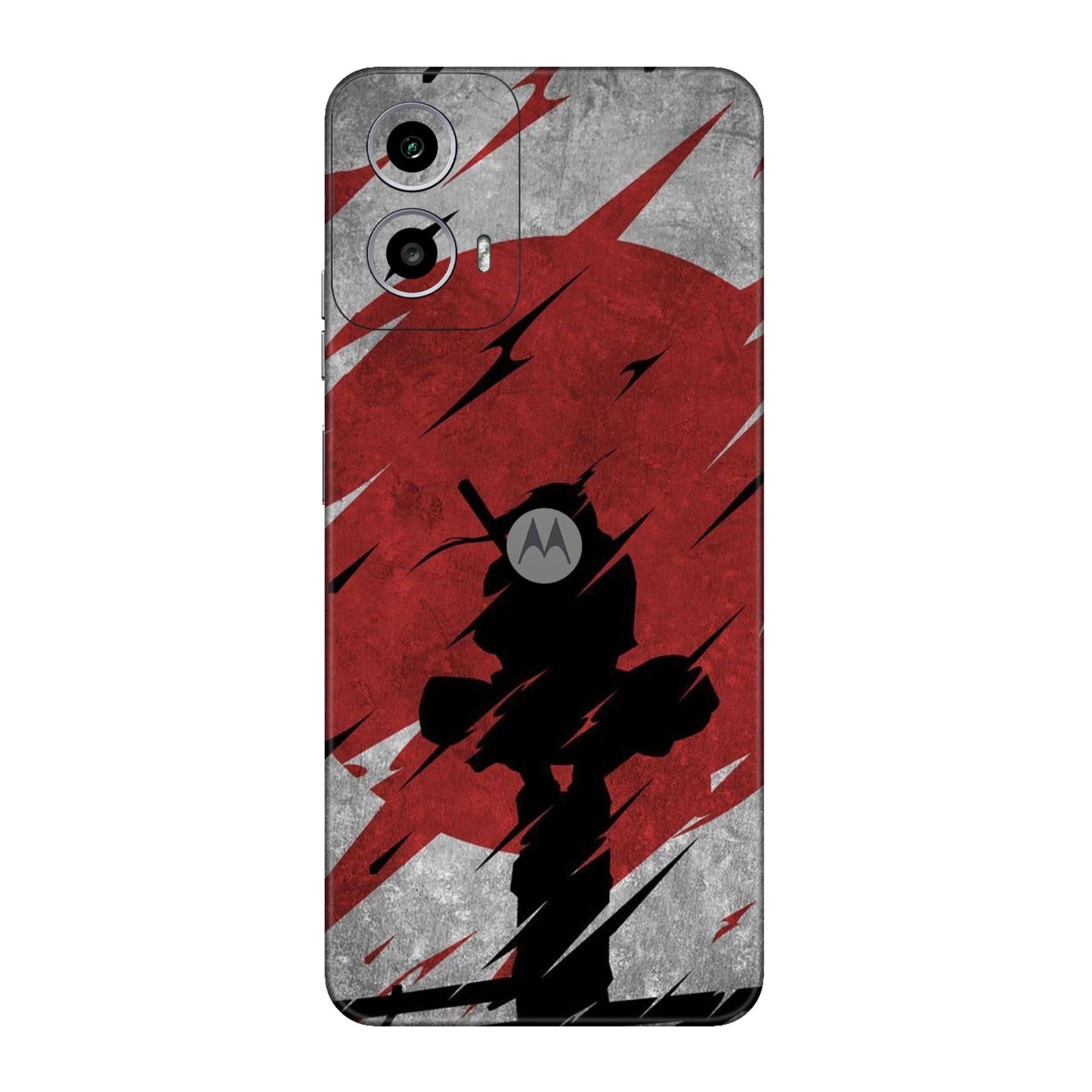 Shadow Strike Ninja Silhouette Mobile Skin For Motorola G34 5G