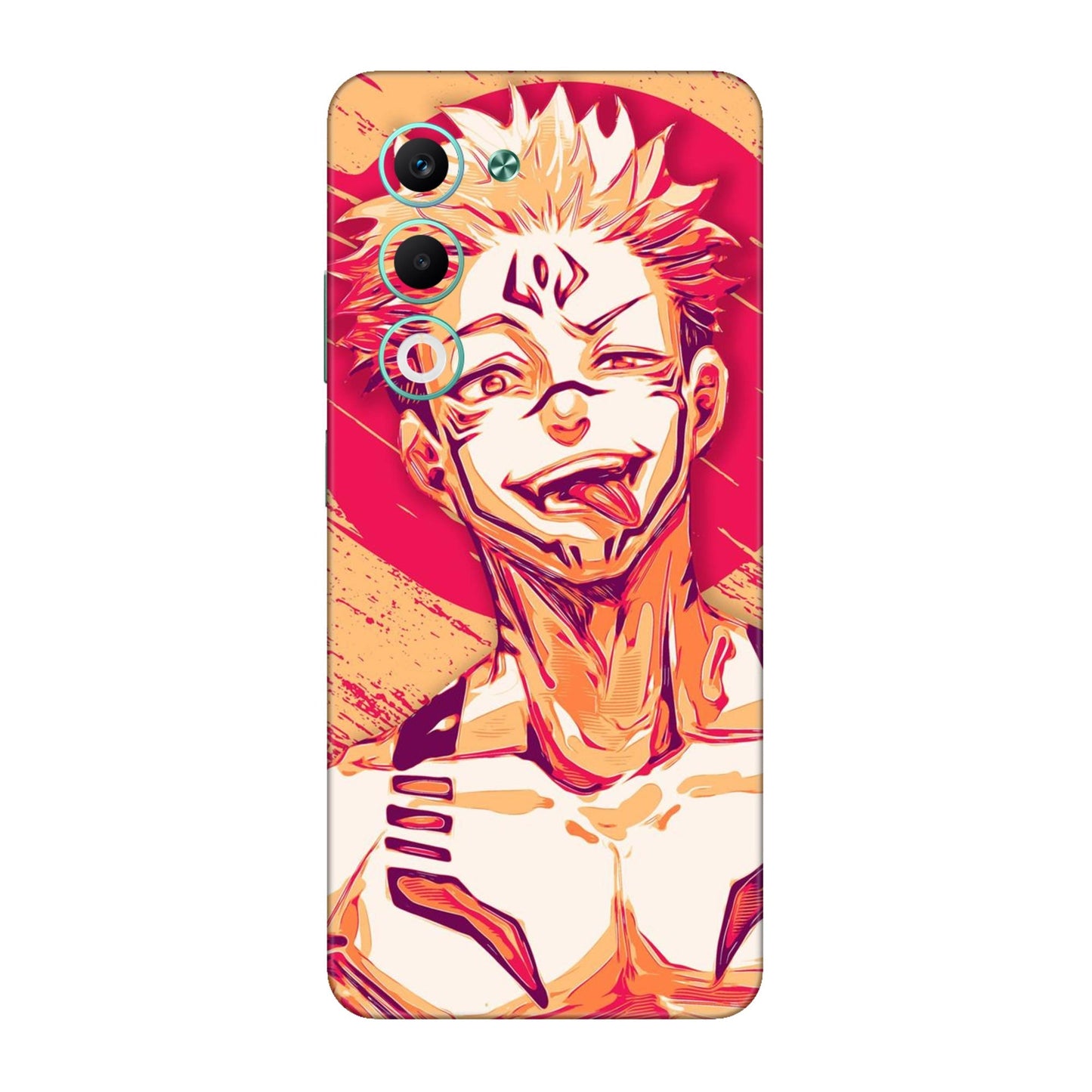 Ryomen Sukuna Jujutsu Mobile Skin For Oppo A5 5g