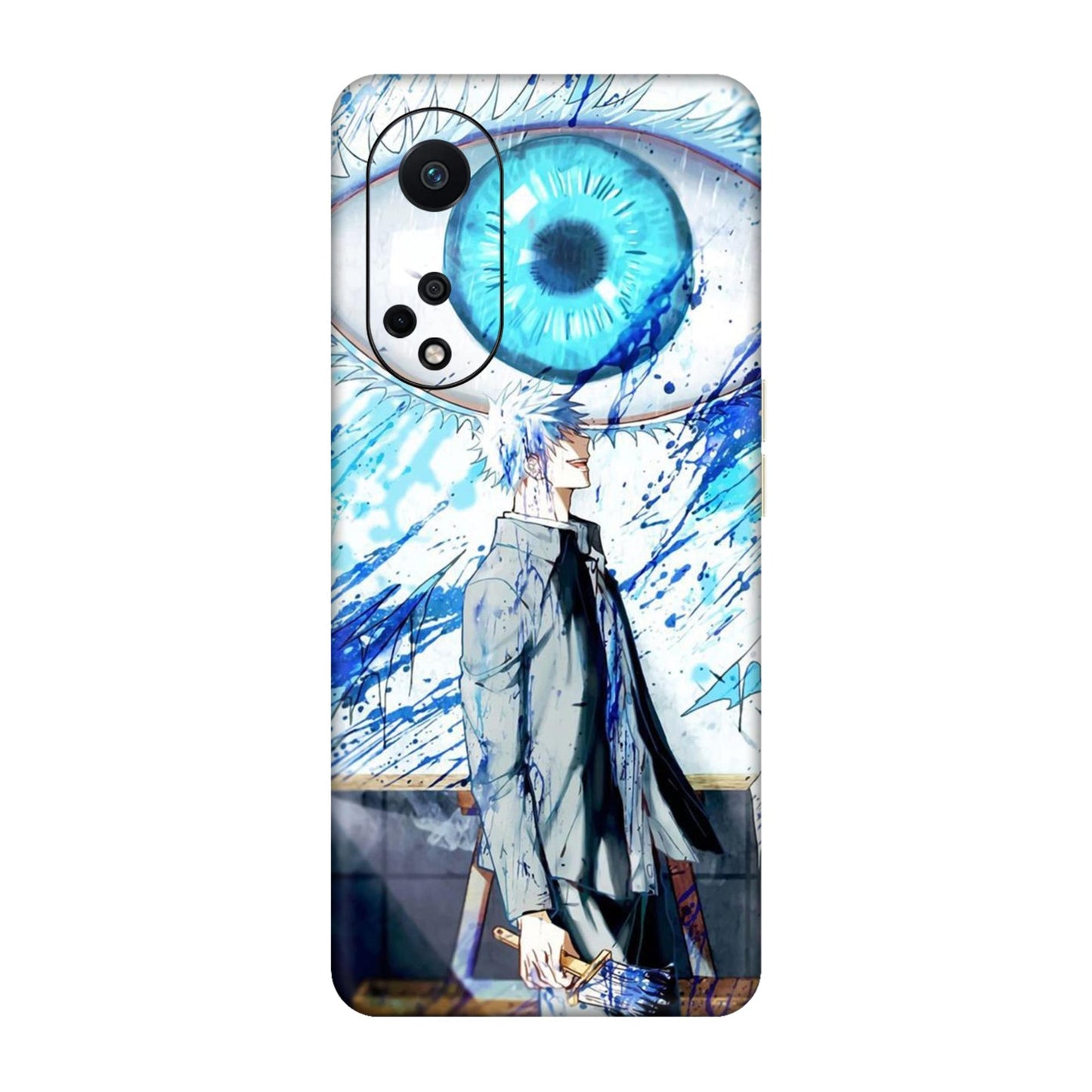 Gojo's Six Eyes Domain Mobile Skin For Oppo F23 5G