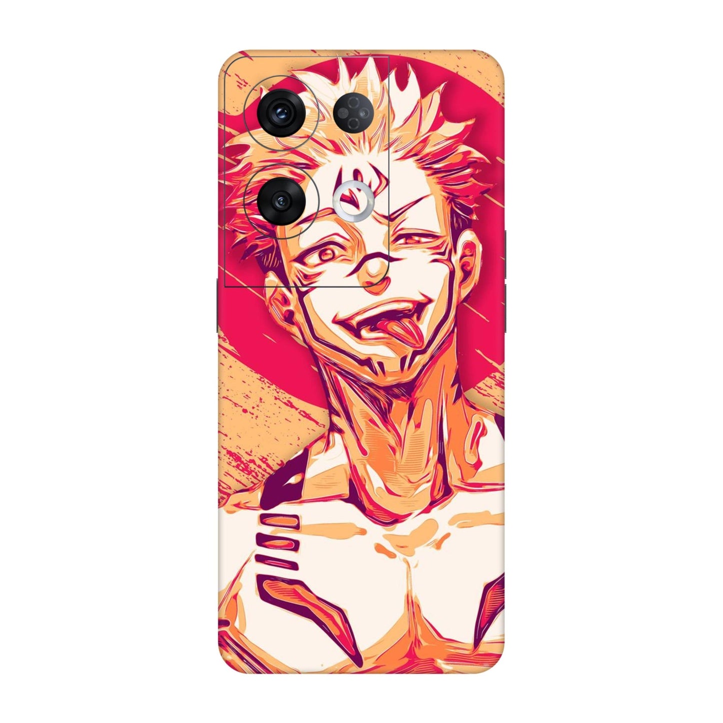 Ryomen Sukuna Jujutsu Mobile Skin For Oppo Reno 8 Pro 5g