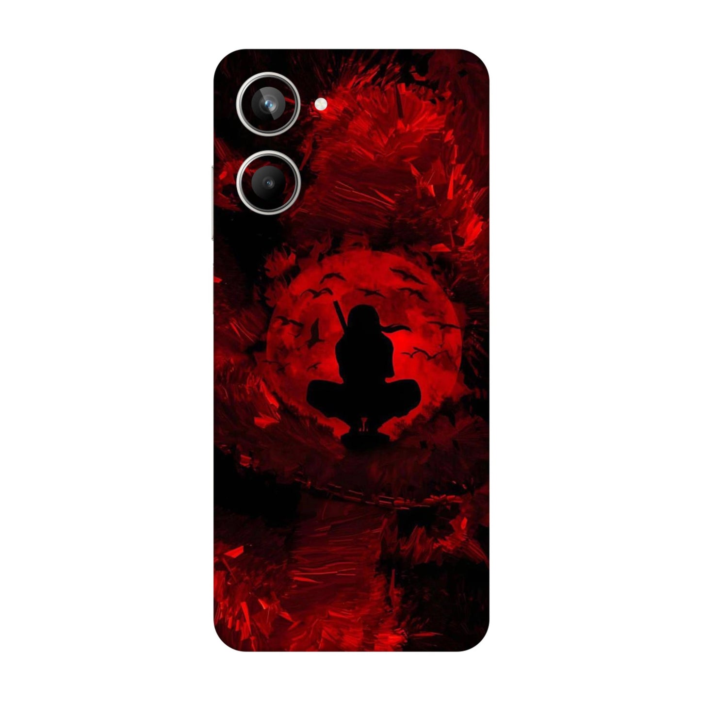 Blood Moon Itachi Sharingan Edition Mobile Skin For Realme 10