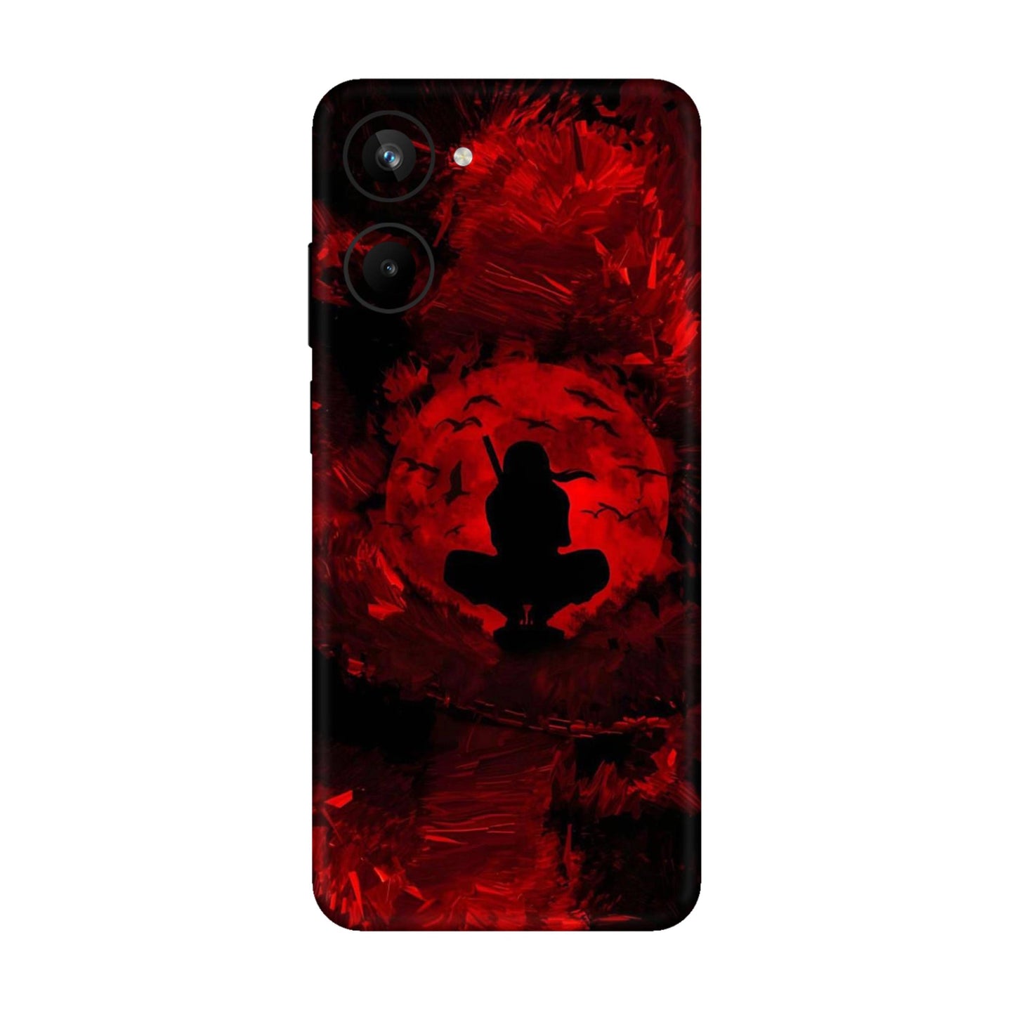 Blood Moon Itachi Sharingan Edition Mobile Skin For Realme 10 Pro 5g