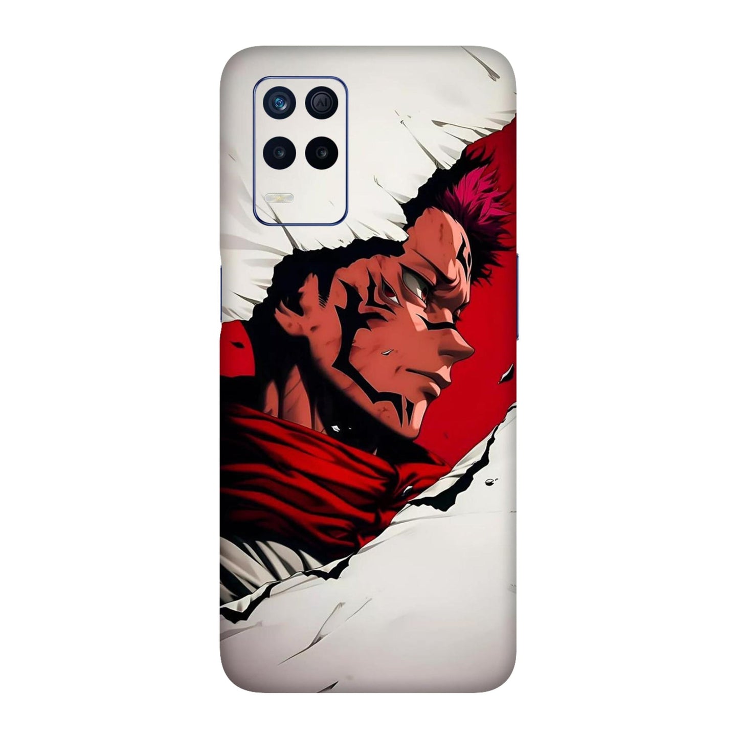 Sukuna King of Curses Mobile Skin For Realme 8s 5g
