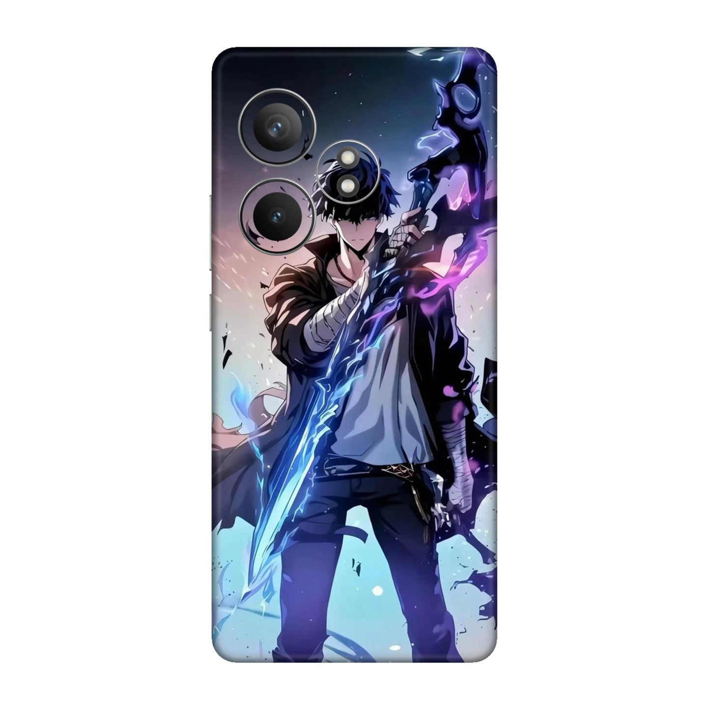 Sung Jin Woo Minimal Aura Mobile Skin For Realme GT 6T 5g