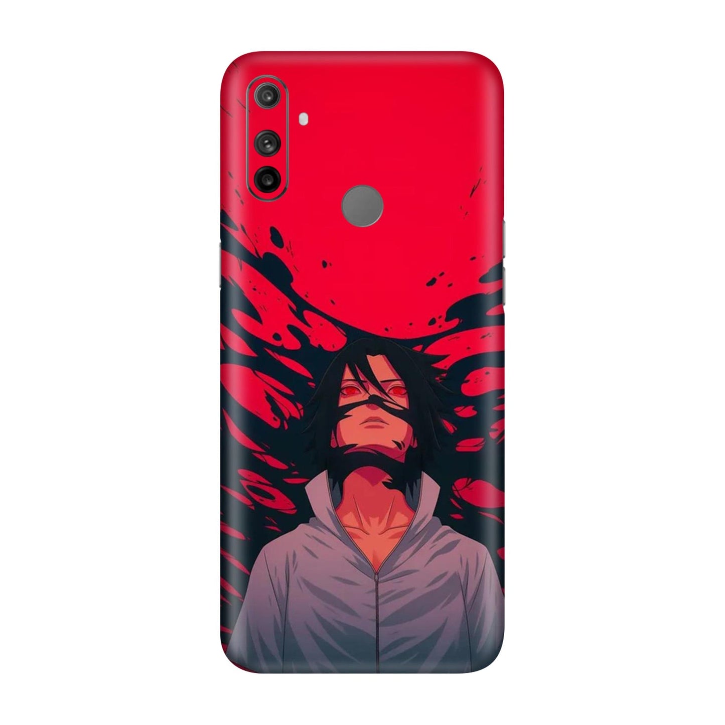 Sasuke Uchiha Mobile Skin For Realme Narzo 10A