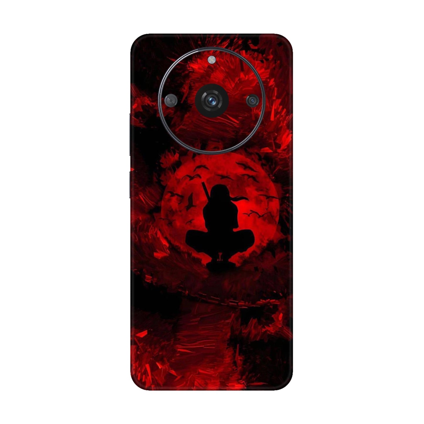 Blood Moon Itachi Sharingan Edition Mobile Skin For Realme Narzo 60 5g