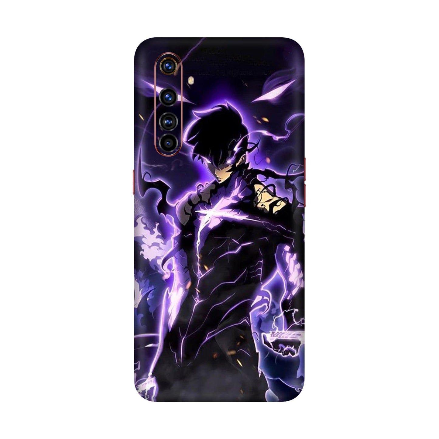 Solo Leveling Shadow Monarch Rise Mobile Skin For Realme X50 Pro