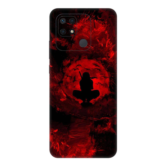 Blood Moon Itachi Sharingan Edition Mobile Skin For Redmi 10 Power