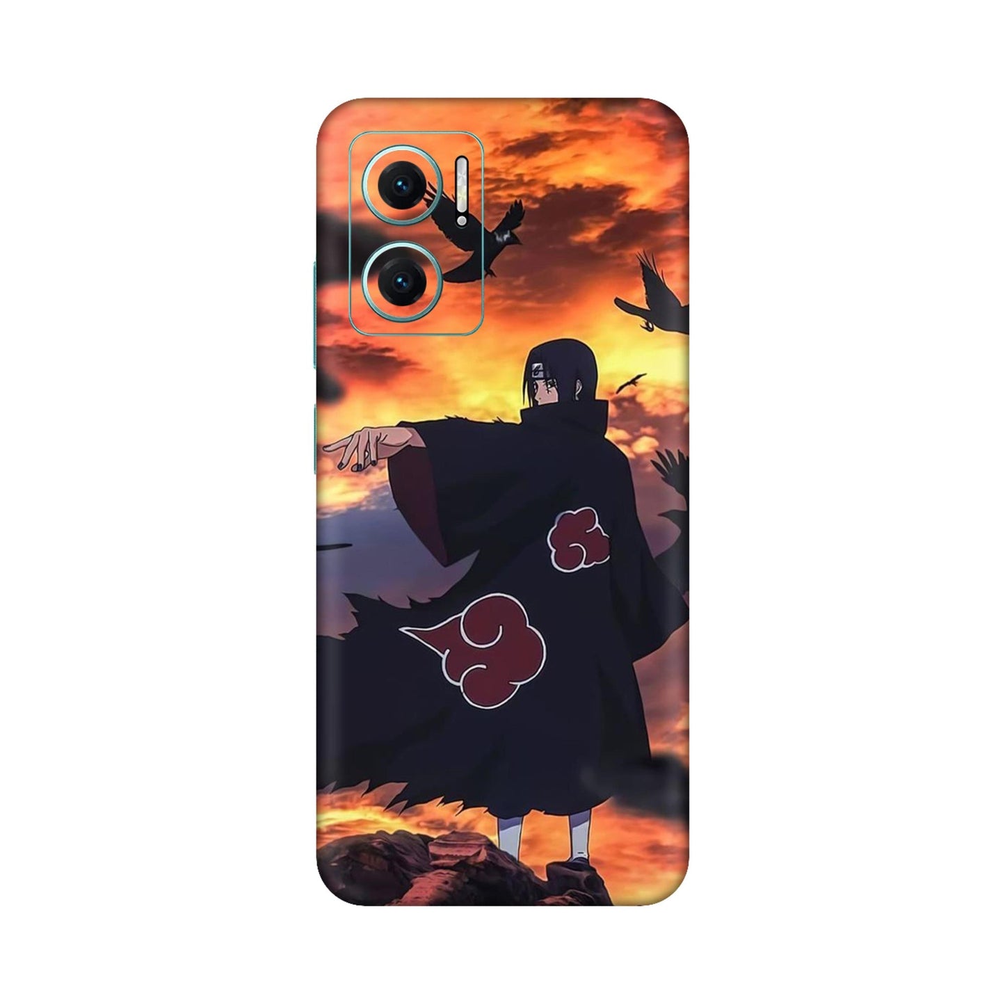 Itachi Uchiha Sunset Mobile Skin For Redmi 11 Prime 5g