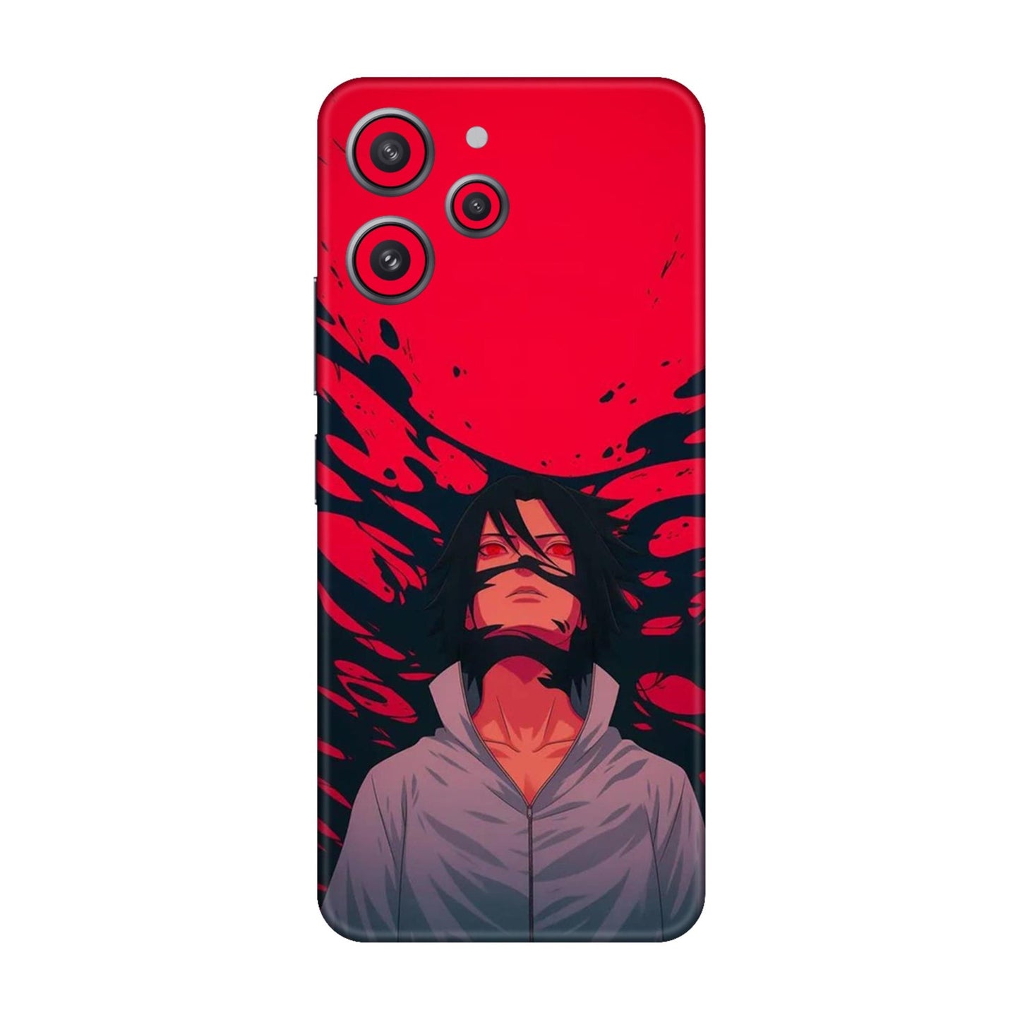 Sasuke Uchiha Mobile Skin For Redmi 12 4G