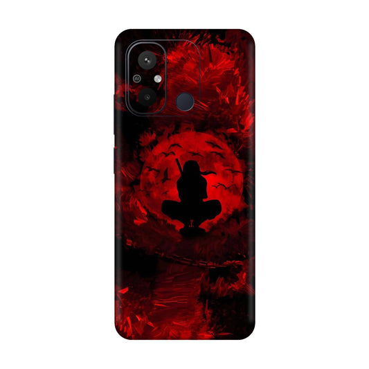Blood Moon Itachi Sharingan Edition Mobile Skin For Redmi 12C