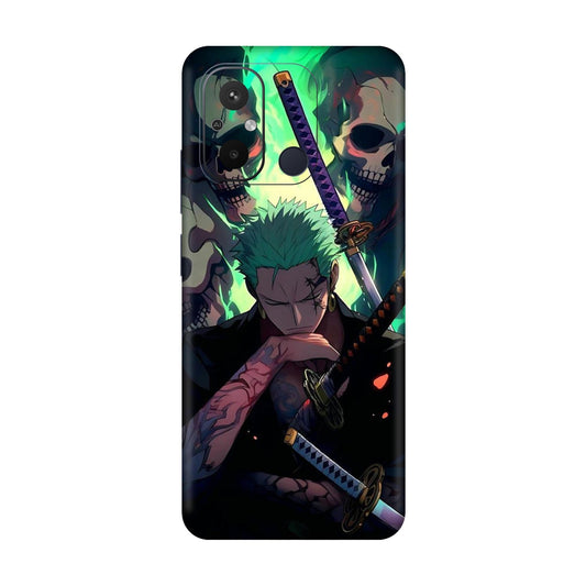 Demon Hunter Zoro Three Sword Inferno Mobile Skin For Redmi 12C
