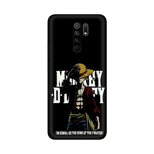 Luffy Pirate King Ambition Mobile Skin For Redmi 9