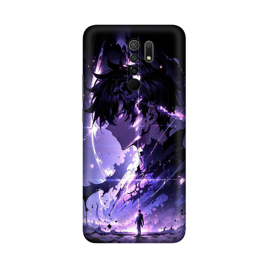 Shadow Monarch Rise Solo Leveling Mobile Skin For Redmi 9