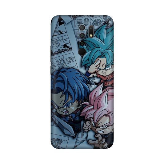 Umbrella Friends Forever Mobile Skin For Redmi 9
