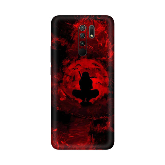 Blood Moon Itachi Sharingan Edition Mobile Skin For Redmi 9
