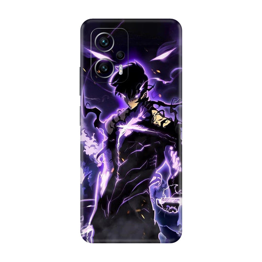 Solo Leveling Shadow Monarch Rise Mobile Skin For Redmi K50i 5g