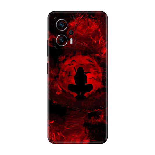 Blood Moon Itachi Sharingan Edition Mobile Skin For Redmi K50i 5g