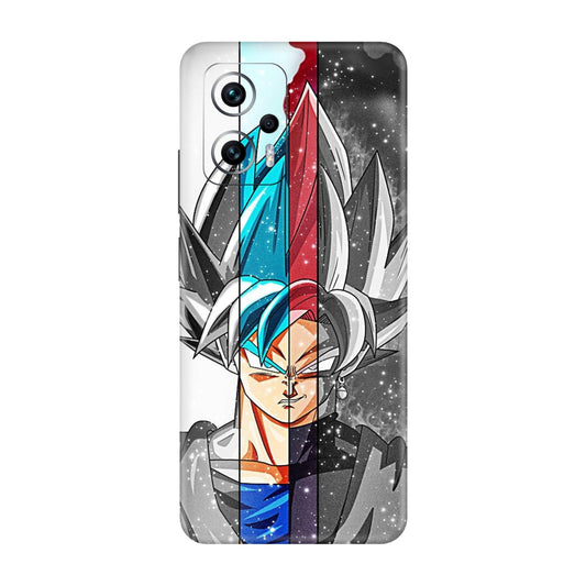 Goku Black & Whaite Mobile Skin For Redmi K50i 5g