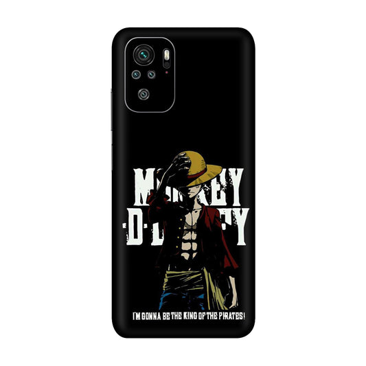 Luffy Pirate King Ambition Mobile Skin For Redmi Note 10