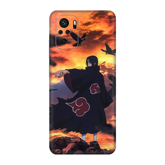 Itachi Uchiha Sunset Mobile Skin For Redmi Note 10S