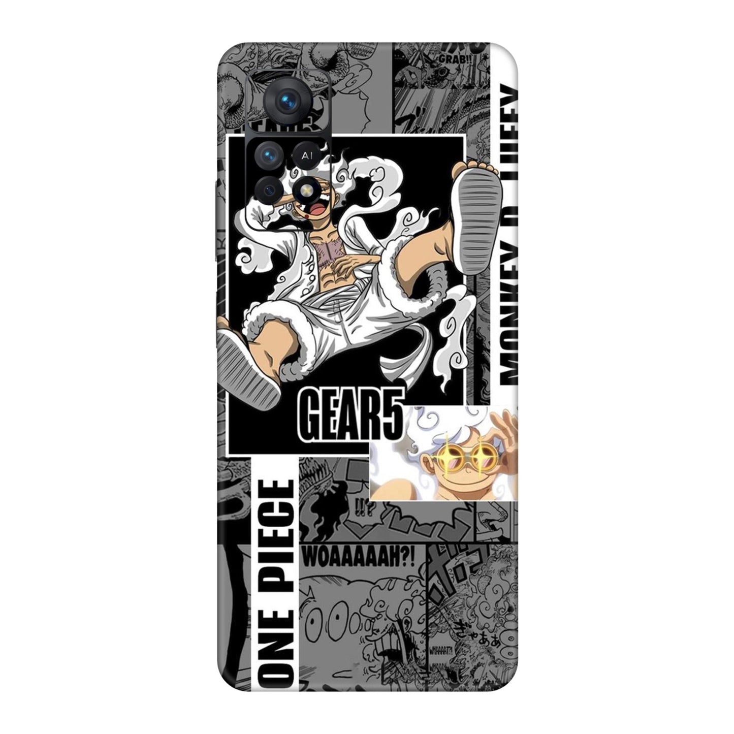 Monkey D. Luffy Mobile Skin For Redmi Note 11 Pro Plus 5g