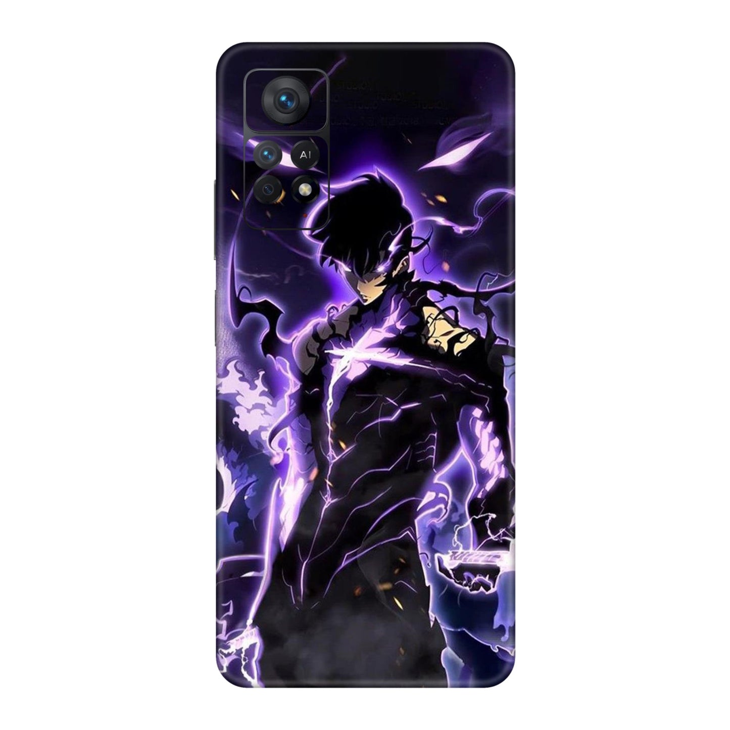 Solo Leveling Shadow Monarch Rise Mobile Skin For Redmi Note 11 Pro Plus 5g